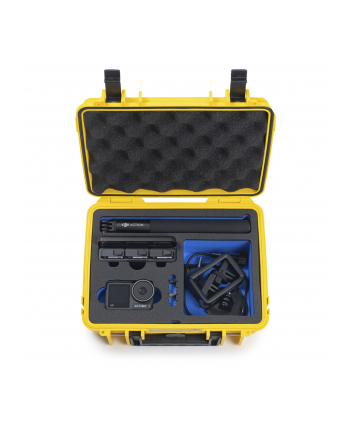 b'amp;w international B'amp;W DJI Action 3 Case yellow 1000/Y/Action3