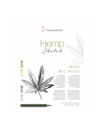 Hahnemühle Hemp Sketch A 5 80 Sheets 80 g