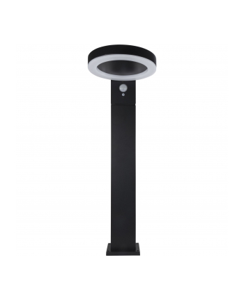REV LED Solar Light Round Kolor: CZARNY