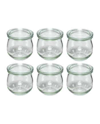 WECK Tulip Jar 370ml Set of 6 nr 1