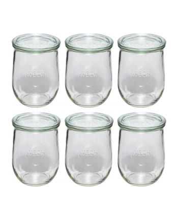 WECK Tulip Jar 1062ml Set of 6 nr 1