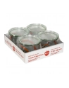 WECK Round Rim Jar Tulip 0,5l Set of 4 - nr 1