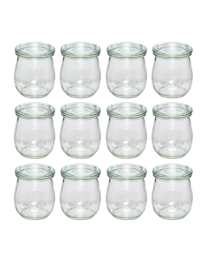 WECK Tulip Jar 220ml Set of 12 główny