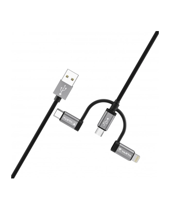 Varta Speed Charge 'amp; Sync Cable 3in1 USB-A auf Light./Mic./USB-C