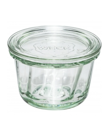WECK Round Rim Jar Muffin 165ml Set of 6 nr 1