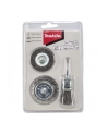 Makita D-66070 3 piece Wire Brush Set Steel - nr 1