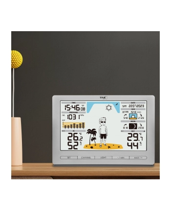 tfa-dostmann TFA 35.1097.54 silver METEO JACK Wireless Weather Station nr 1