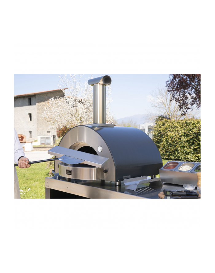 Alfa Forni Kit Hybrid 5 Pizze (Moderno) Steel główny