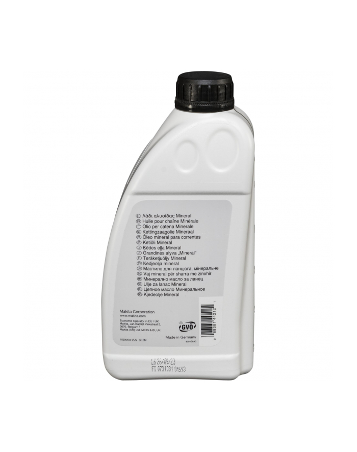 Makita 195093-1 Saw Chain Oil Mineral+ 1l główny