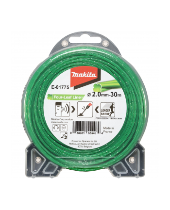 Makita E-01775   Mowing String Four Leaf 2,0mmx30m