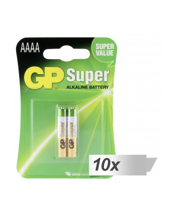 gp batteries 10x2 GP Super ALkaline AAAA Batteries