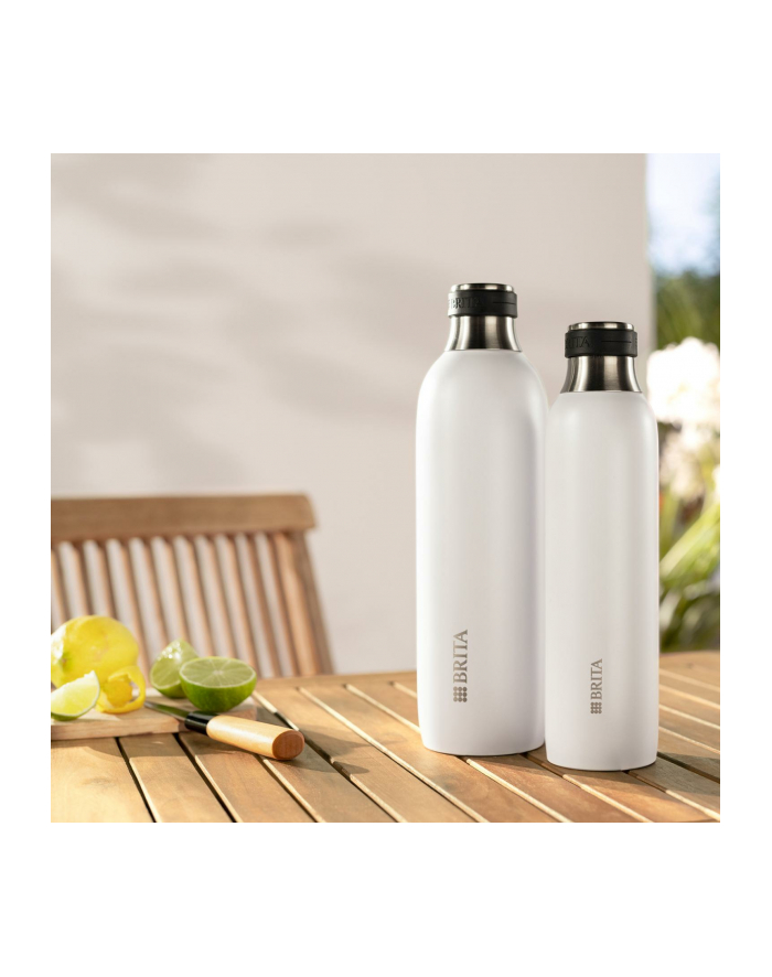 Brita sodaTRIO stainl. steel Bottle Kolor: BIAŁY small główny