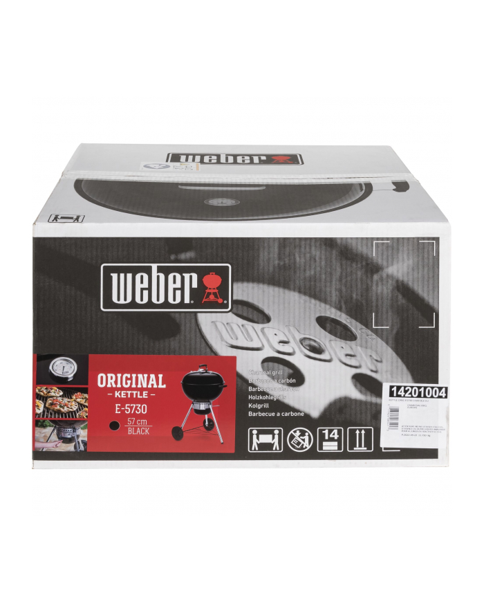 Weber Charcoal Grill Original Kettle E-5730 BLK, 57 cm główny