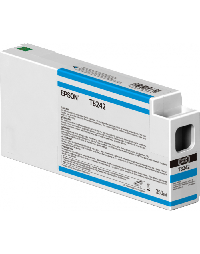 Epson ink cartridge UltraChrome HDX/HD photo Kolor: CZARNY 350 ml T 54X1 główny