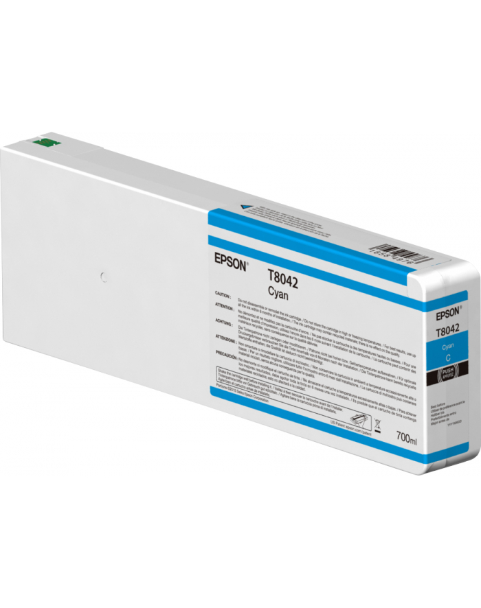 Epson ink cartridge UltraChrome HDX/HD cyan 700 ml        T 55K2 główny