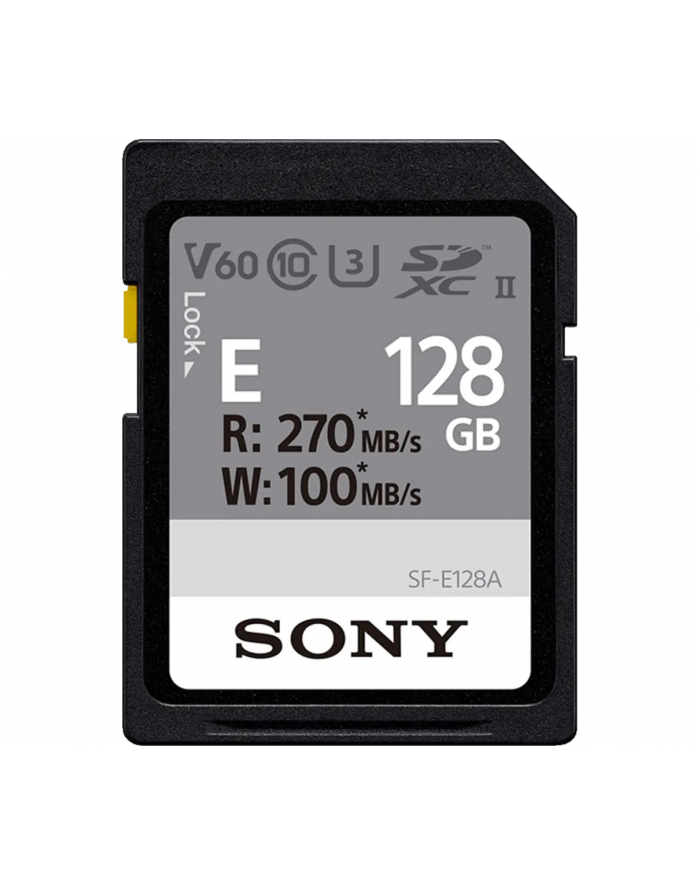 Sony SDXC E series         128GB UHS-II Class 10 U3 V60 główny