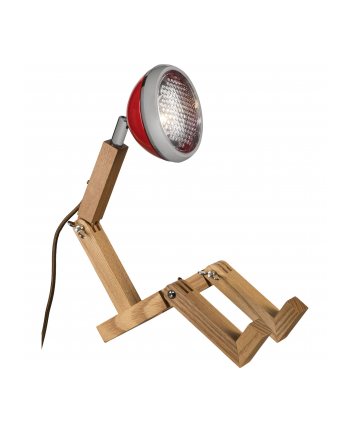 piffany copenhagen Piffany Mr. Wattson - Mini Table Lamp  Flash red