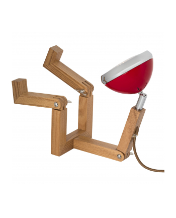 piffany copenhagen Piffany Mr. Wattson - Mini Table Lamp  Flash red