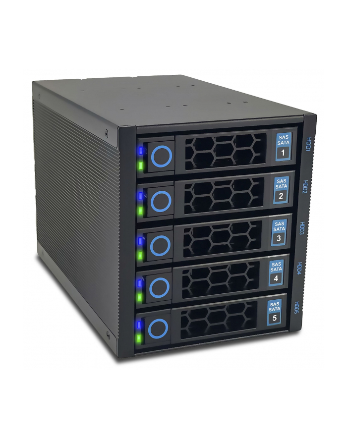 FANTEC WR-C3151-6G Backplane for 5x 3,5/2,5 HDD/SSD główny
