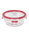 Emsa Clip'amp;Close Glass Food Container 600 ml  red - nr 1