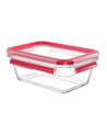 Emsa Clip'amp;Close Glass Food Container 850 ml  red - nr 6