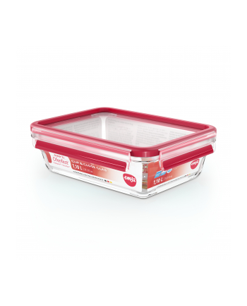 Emsa Clip'amp;Close Glass Food Container  1,1 L