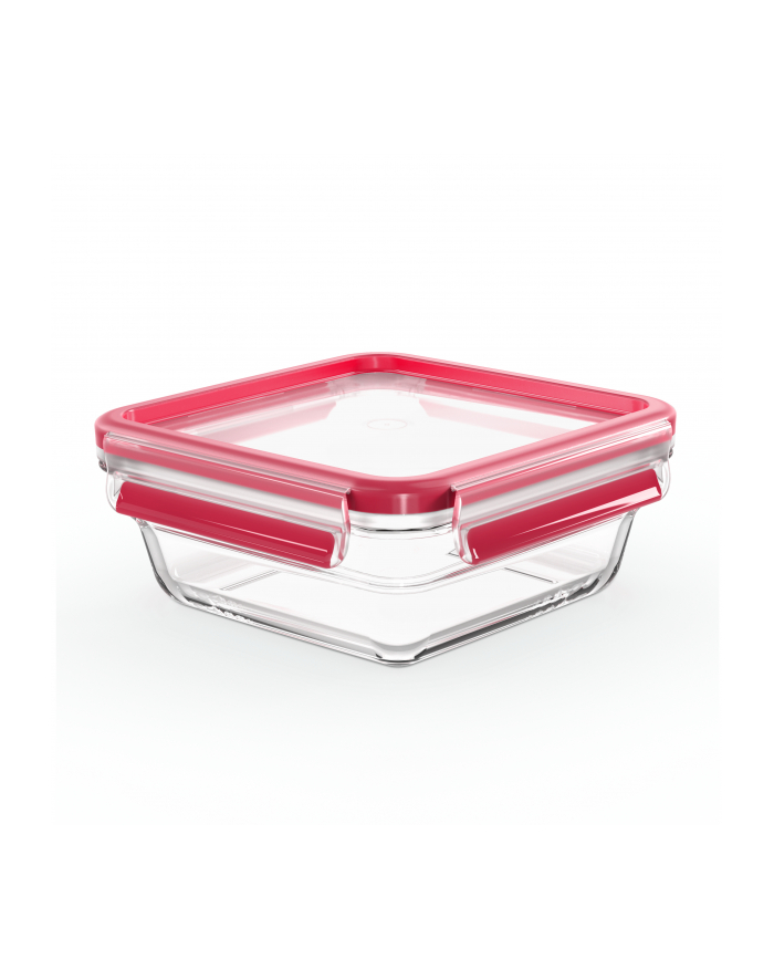 Emsa Clip'amp;Close Glass Food Container 0,8 L red główny