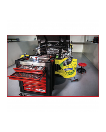 KS Tools PERFORMANCEplus P10 Kolor: CZARNY/red Tool Trolley