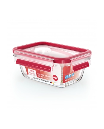 Emsa Clip'amp;Close Glass Food Container  450 ml nr 2