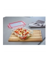 Emsa Clip'amp;Close Glass Food Container 850 ml  red - nr 5