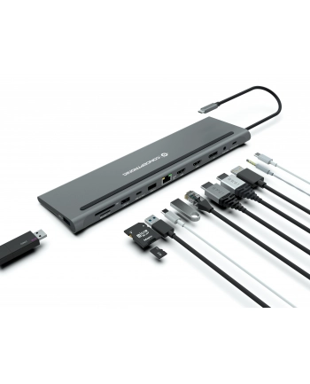 Conceptronic DONN17G 12-in-1 Docking Station
