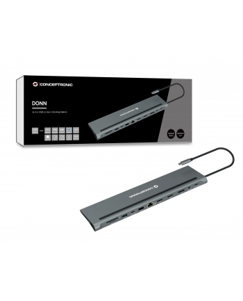 Conceptronic DONN17G 12-in-1 Docking Station