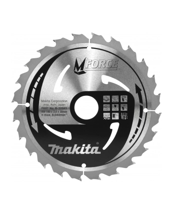 Makita B-32041 M-FORCE Saw Blade 190x30x24Z nr 1