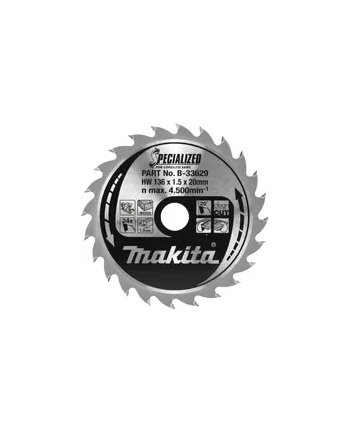 Makita B-33629 SPECIALIZED Saw Blade 136x20x24Z nr 2