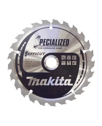 Makita B-62985 EFFICUT Saw Blade 165x20x25Z nr 2