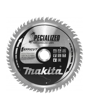 Makita B-69864 EFFICUT Saw Blade 165x20x60Z nr 1