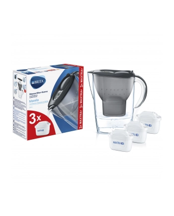 Brita starter kit Marella graphite incl. 3 Maxtra nr 2
