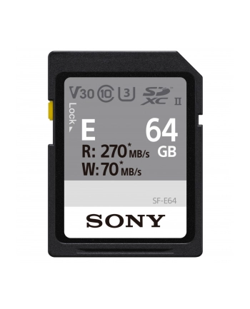 Sony SDXC E series          64GB UHS-II Class 10 U3 V30 nr 2