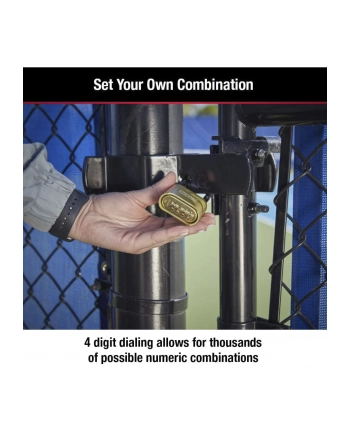 masterlock Master Lock Combination Lock made of Zinc 175(wersja europejska)RDLH nr 2