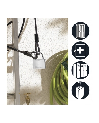 masterlock Master Lock Padlock in hardened steel (60mm)9160(wersja europejska)RD nr 1