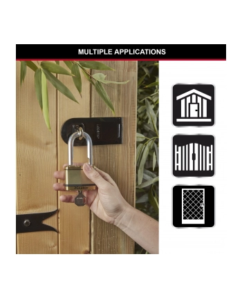 masterlock Master Lock Padlock made from Laminated Steel (64mm)M15B(wersja europejska)RDLF nr 1