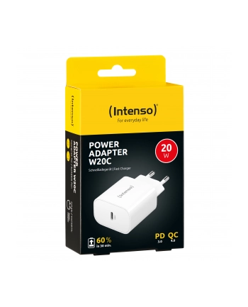 Intenso Power Adapter W20C Kolor: BIAŁY 1x USB-C 20W nr 2