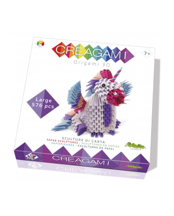 Creagami Origami 3D Unicorn 576 Pieces