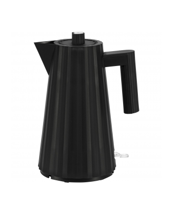 Alessi Plisse Water Kettle Black, 1.7L
