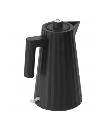 Alessi Plisse Water Kettle Black, 1.7L