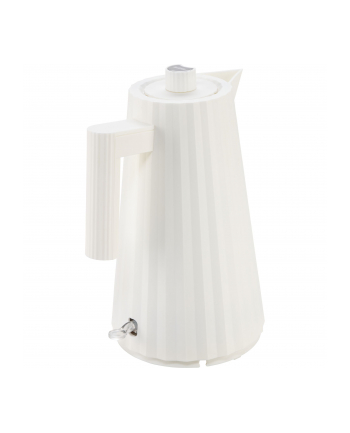 Alessi Plisse Water Kettle White, 1.7L