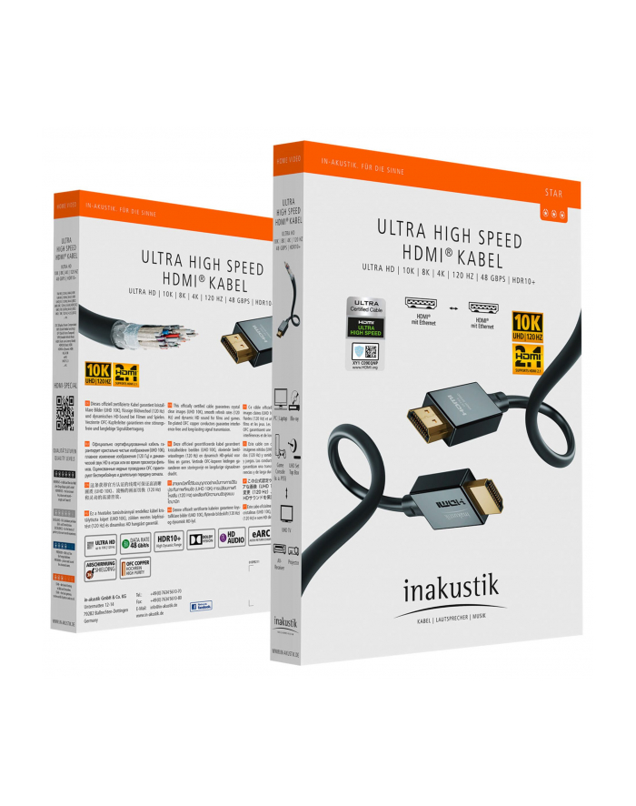 in - akustik in-akustik Star II HDMI2.1 48G 1,0m główny