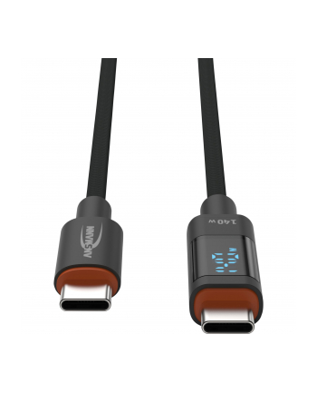 Ansmann USB-C/USB-C Cable 120cm 'gt; 140 Watt Power Del.  1700-0176