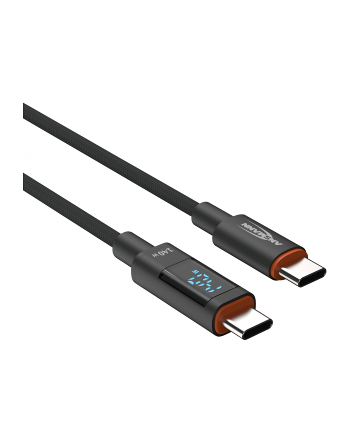 Ansmann USB-C/USB-C Cable 120cm 'gt; 140 Watt Power Del.  1700-0176 główny