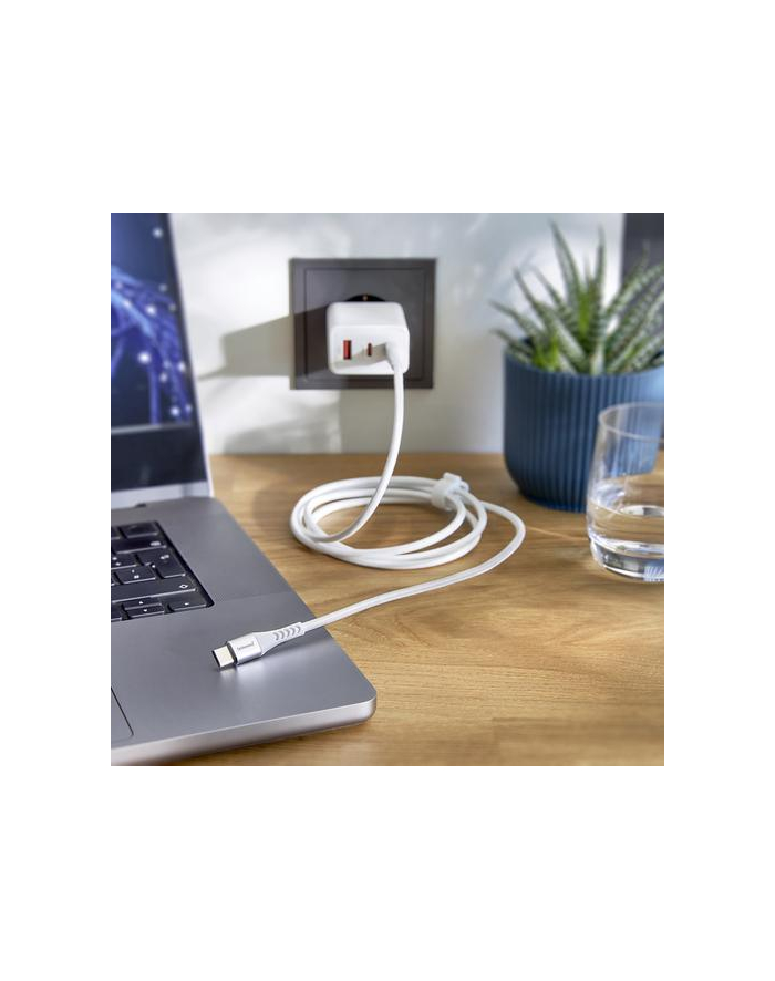 Intenso USB Cable C315C Nylon 1,5m Kolor: BIAŁY USB-C / USB-C 60W główny